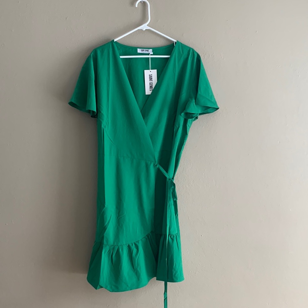 NWT❗️Saint Genies Wrap Dress